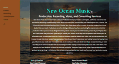 Desktop Screenshot of newoceanmusic.com